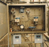 Low flow gas meters installation